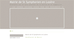 Desktop Screenshot of mairie-saint-symphorien-lozere.fr